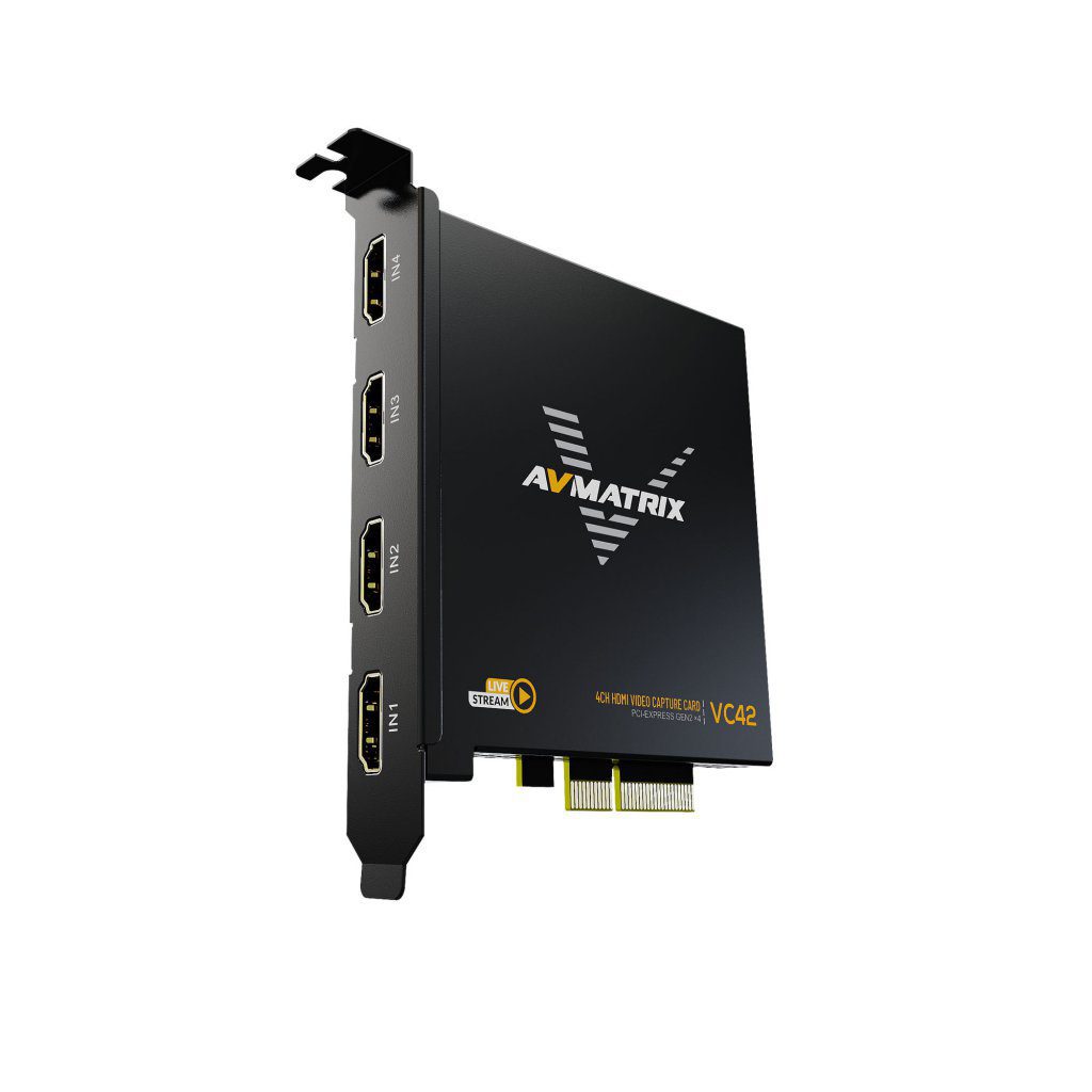 کارت کپچر HDMI چهار کانال AVMATRIX VC42 - صدا تصویر